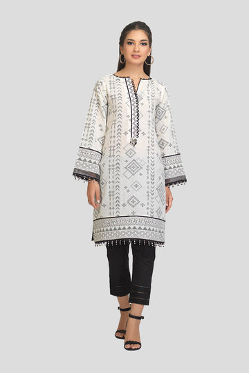 Bonanza Satrangi Asf211p01 O White Bunai Jacquard 2022 Online Shopping